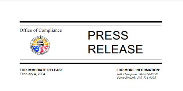 press release office of compliance welcomes results of gao audit featured image