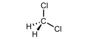 chemical structure of methylene chloride