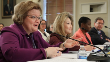 Susan Grundmann testifying to the Committee on House Administration