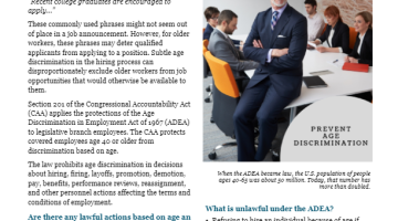 Cover Page of the Compliance at Work - What is Age Discrimination pdf