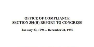 OC Section 301(H) Report to Congress 1996 featured images