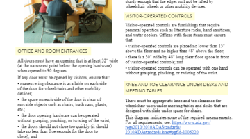 Cover Page of the Tips for Improving Office Accessibility for Individuals with Disabilities - 116th Congress pdf