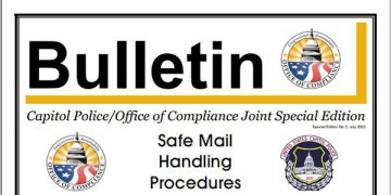 Featured Image of the Capitol Police / Office of Compliance Joint Special Edition: Safe Mail Handling Procedures PDF