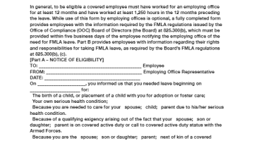 Cover page Form C - Notice of Eligibility Rights and Responsibilities pdf