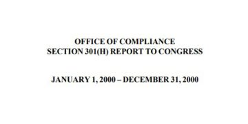 Featured Image of the OOC Section 301(H) Report to Congress 2000