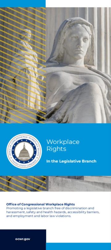 Cover Page Of The Workplace Rights In The Legislative Branch Cover Page PDF